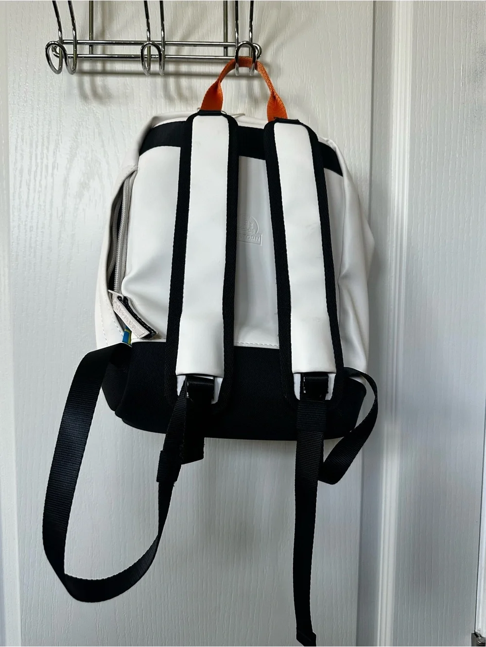 Tretorn x Zara Kids Rubberized water-resistant White and Black Backpack